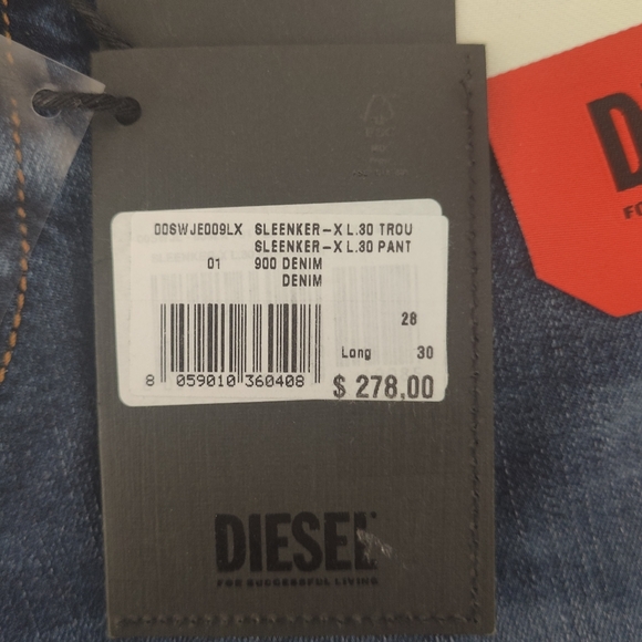 Diesel Sleenker 009LX 28x30 28W 30L - Picture 7 of 10